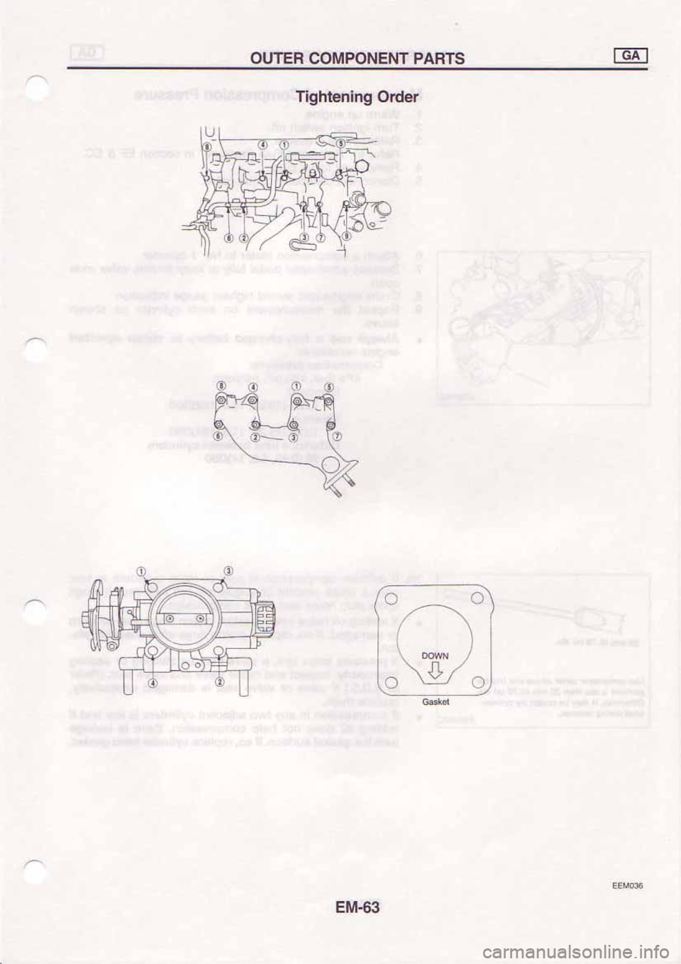 NISSAN SERENA 1992  Service Manual 