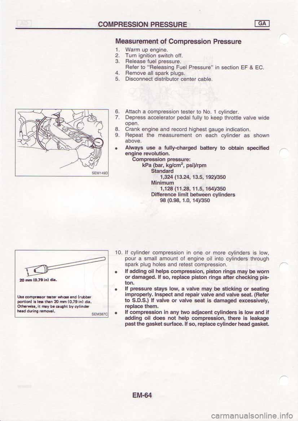 NISSAN SERENA 1992  Service Manual 