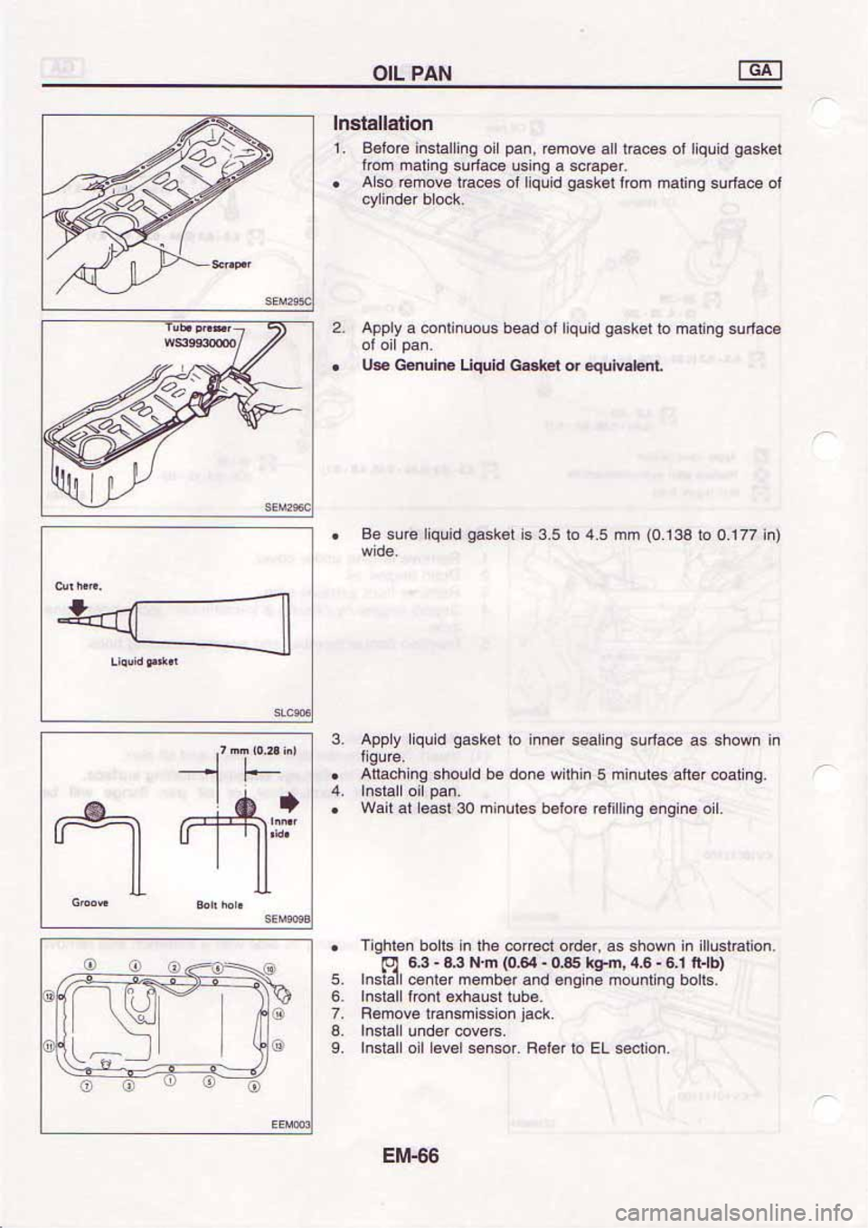 NISSAN SERENA 1992  Service Manual 