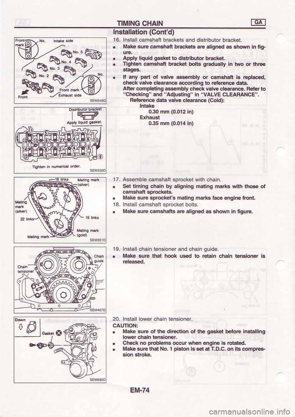 NISSAN SERENA 1992  Service Manual 