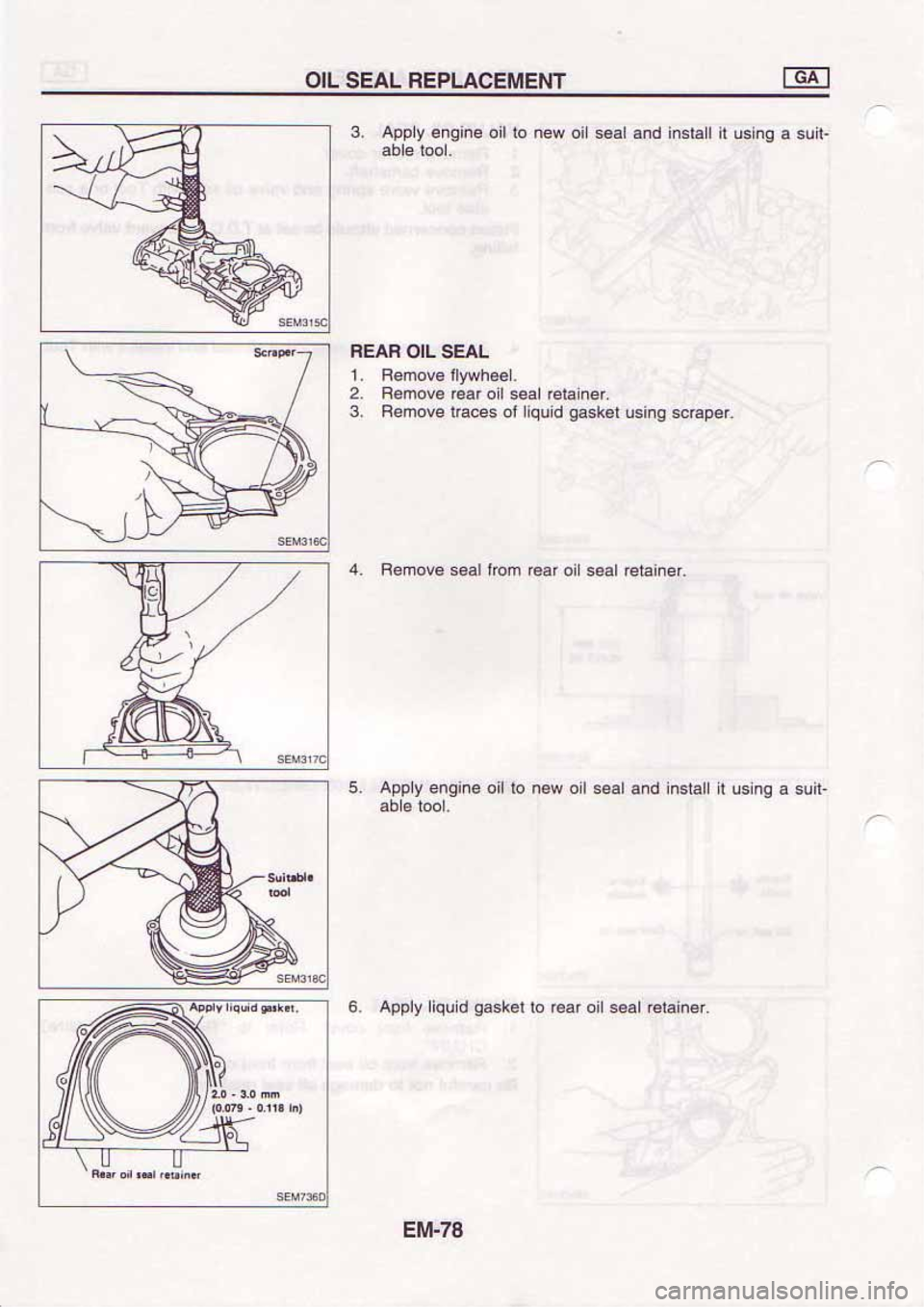 NISSAN SERENA 1992  Service Manual 