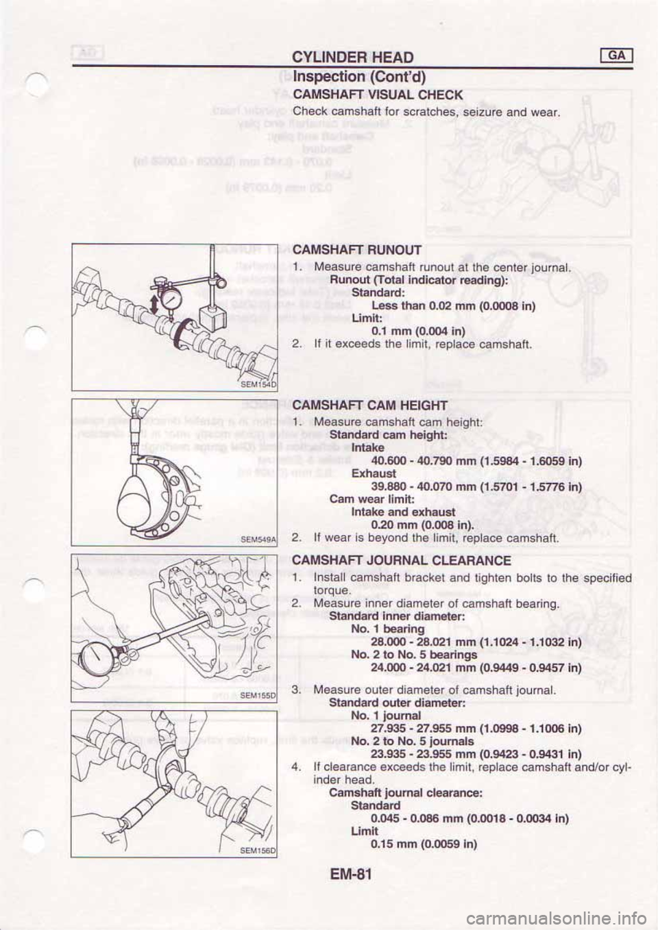 NISSAN SERENA 1992  Service Manual 