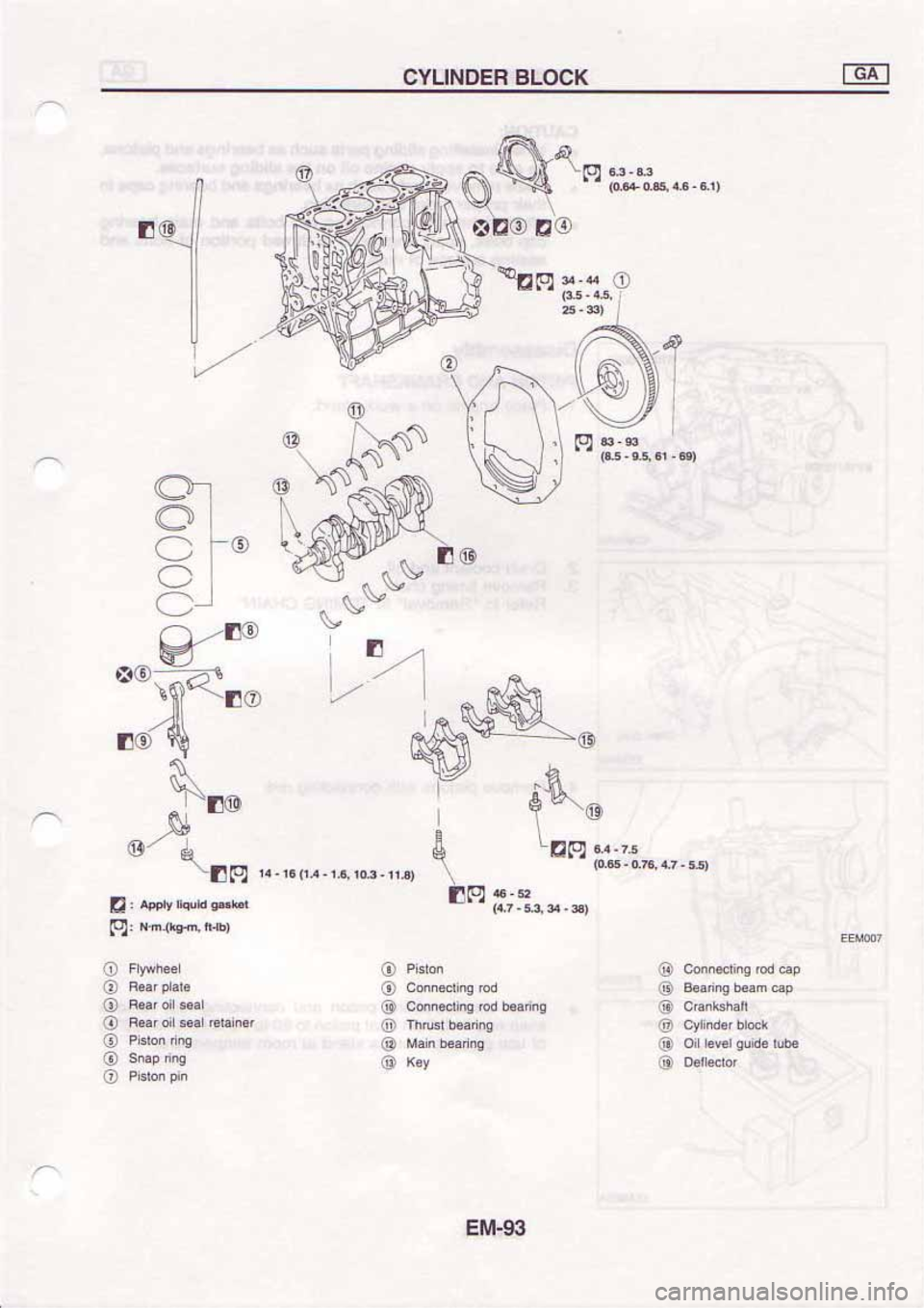 NISSAN SERENA 1992  Service Manual 