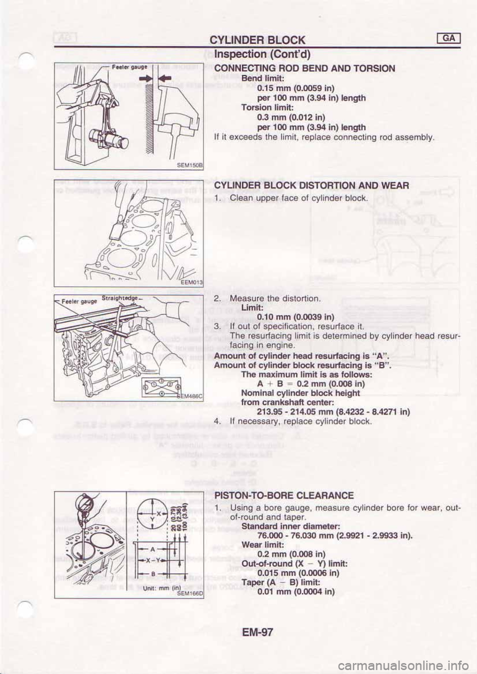 NISSAN SERENA 1992  Service Manual 