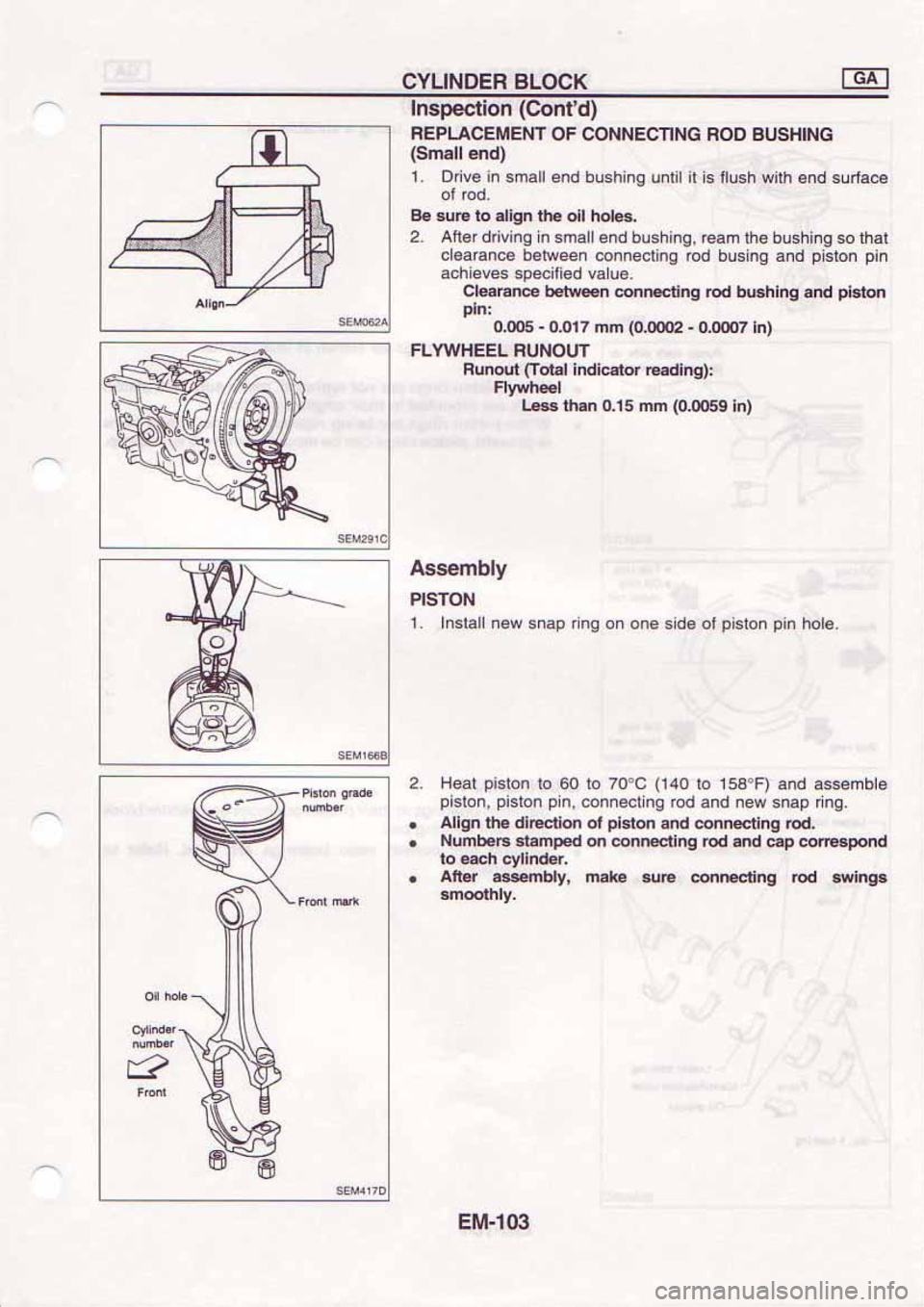 NISSAN SERENA 1992  Service Manual 