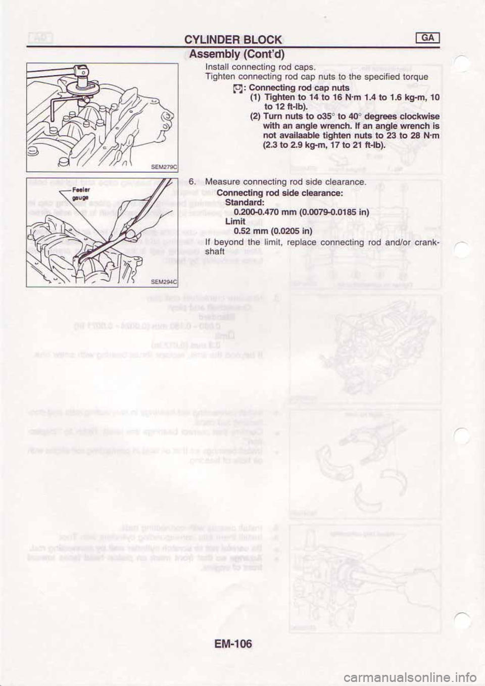 NISSAN SERENA 1992  Service Manual 