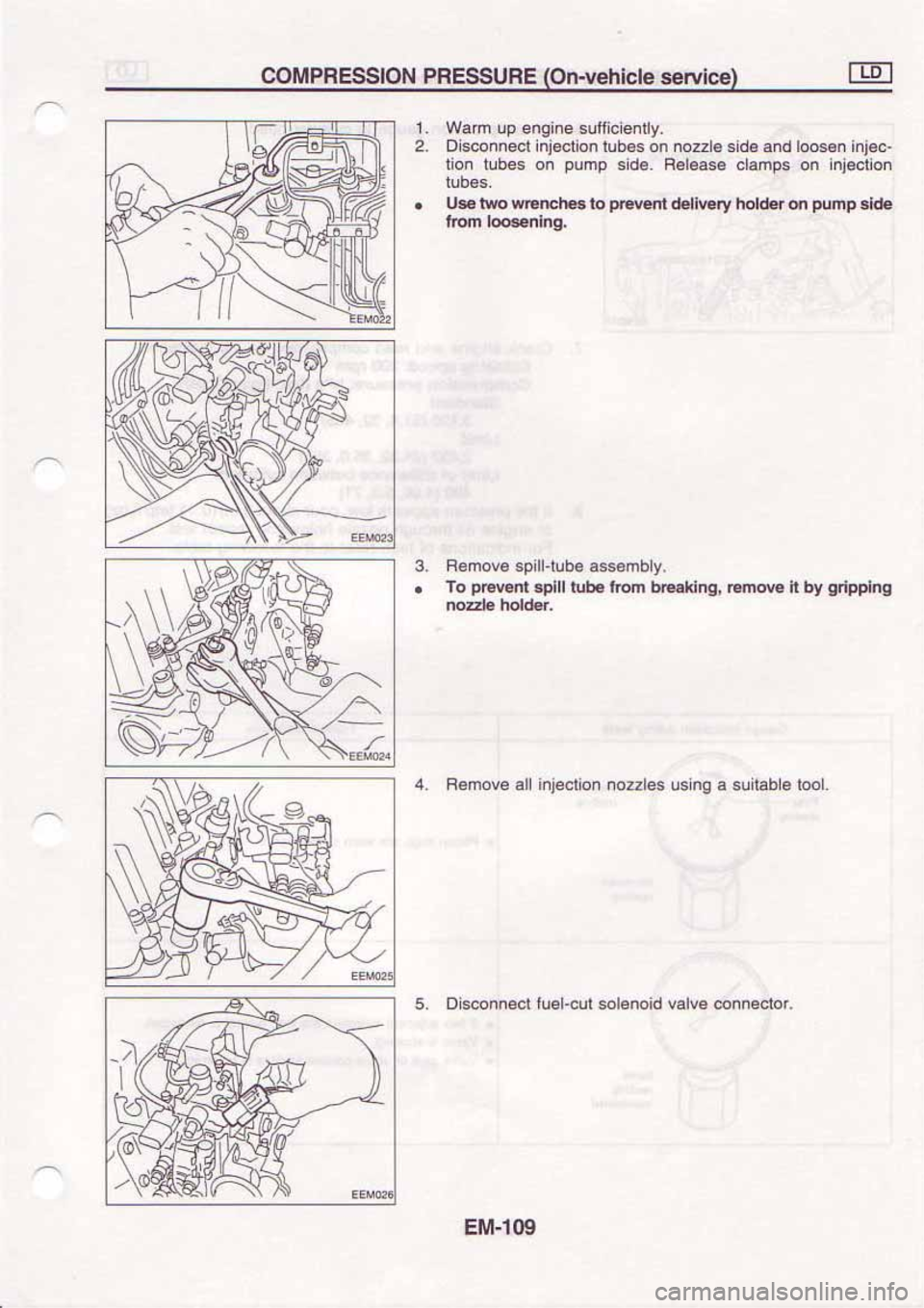 NISSAN SERENA 1992  Service Manual 