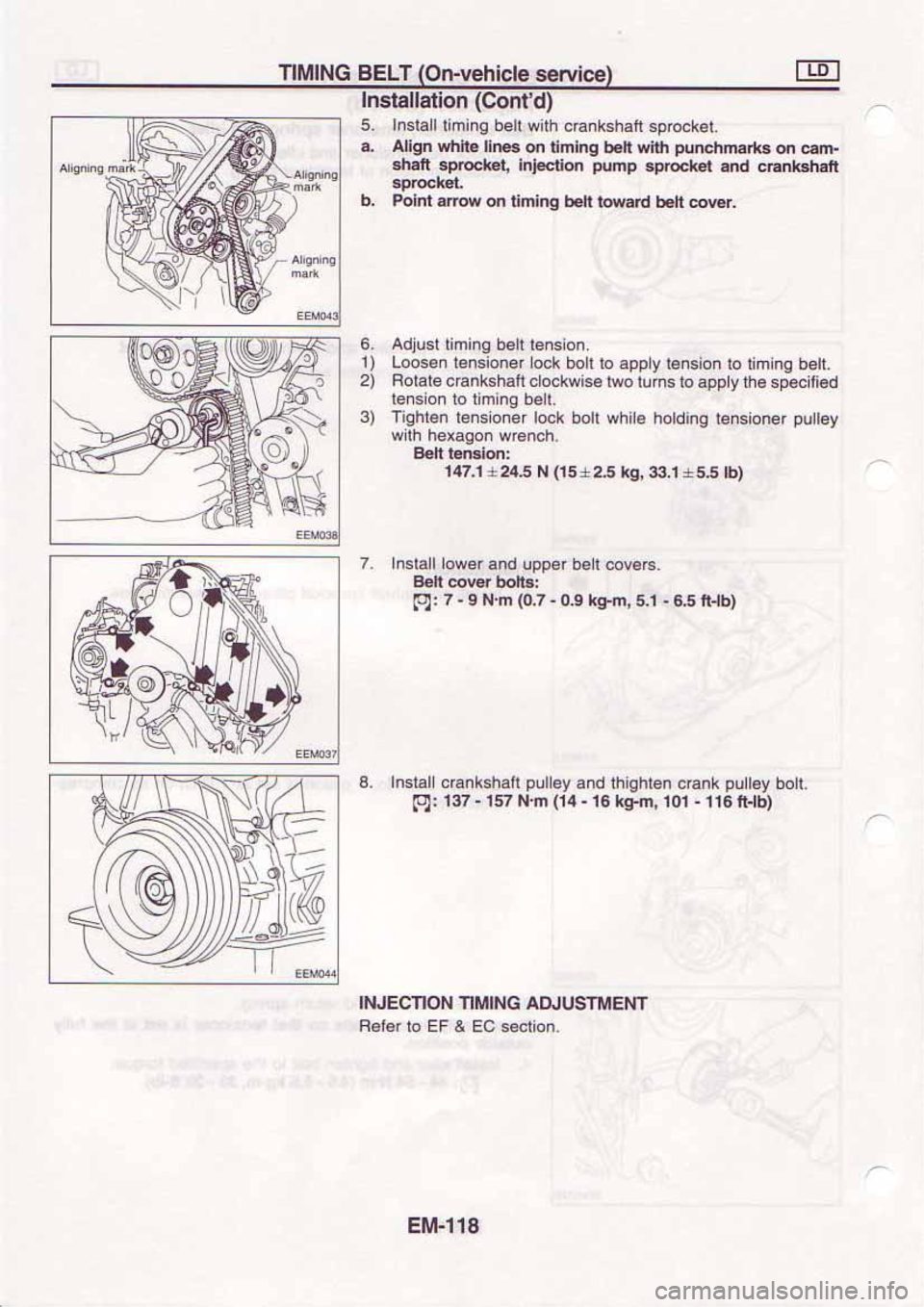 NISSAN SERENA 1992  Service Manual 