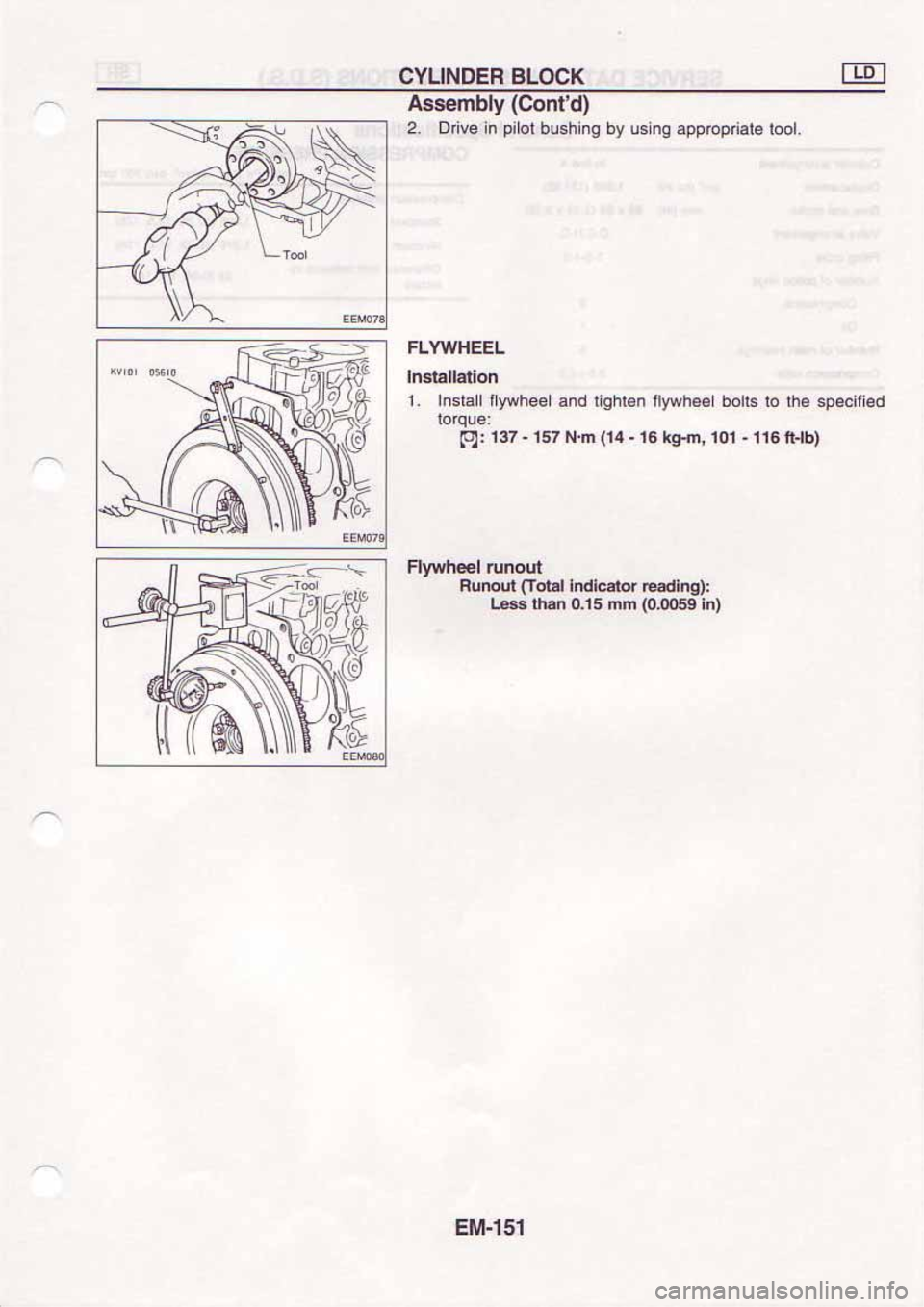 NISSAN SERENA 1992  Service Manual 