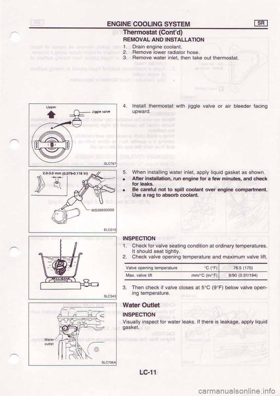 NISSAN SERENA 1992  Service Manual 