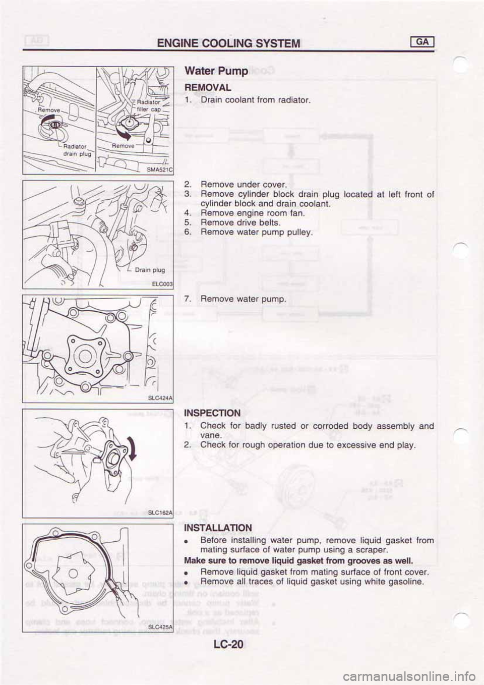NISSAN SERENA 1992  Service Manual 