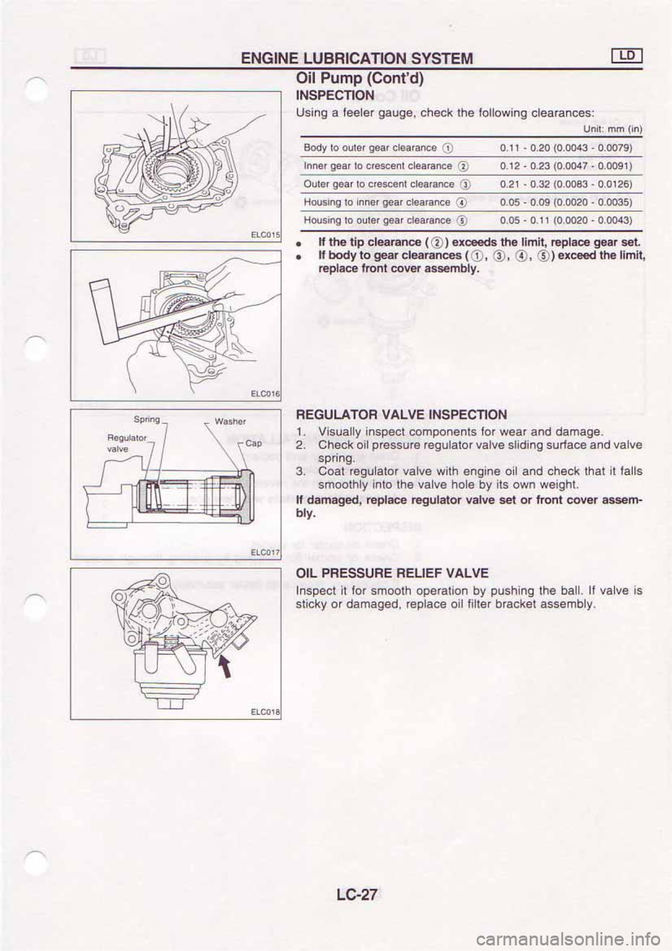 NISSAN SERENA 1992  Service Manual 