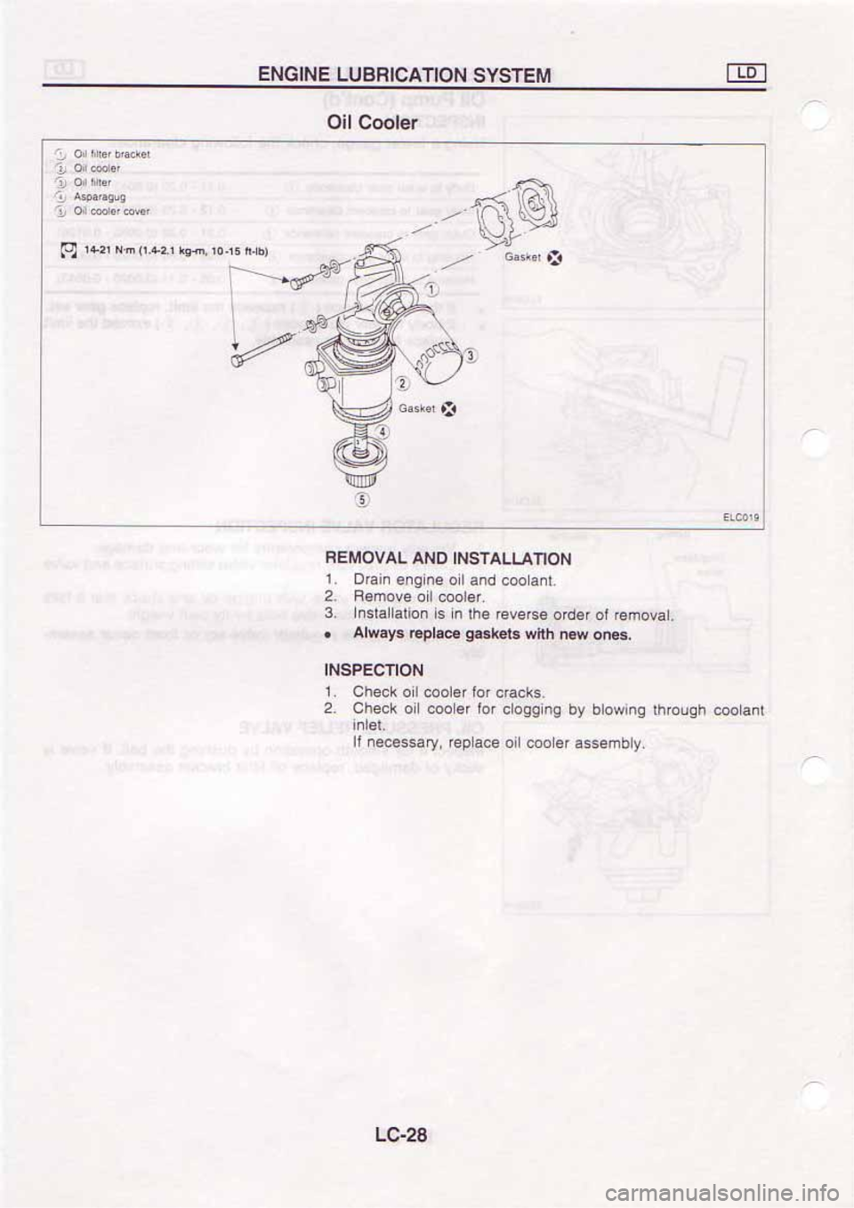 NISSAN SERENA 1992  Service Manual 