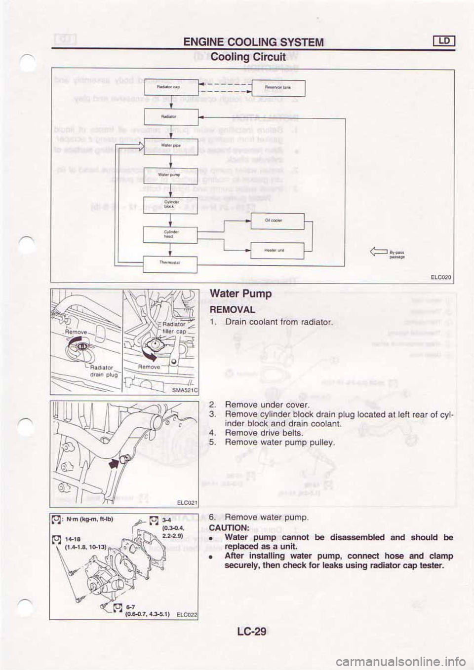 NISSAN SERENA 1992  Service Manual 