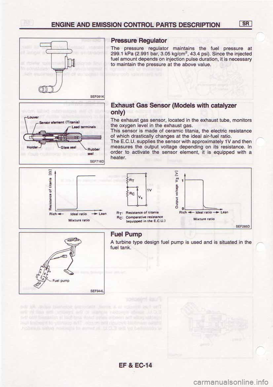 NISSAN SERENA 1992  Service Manual 