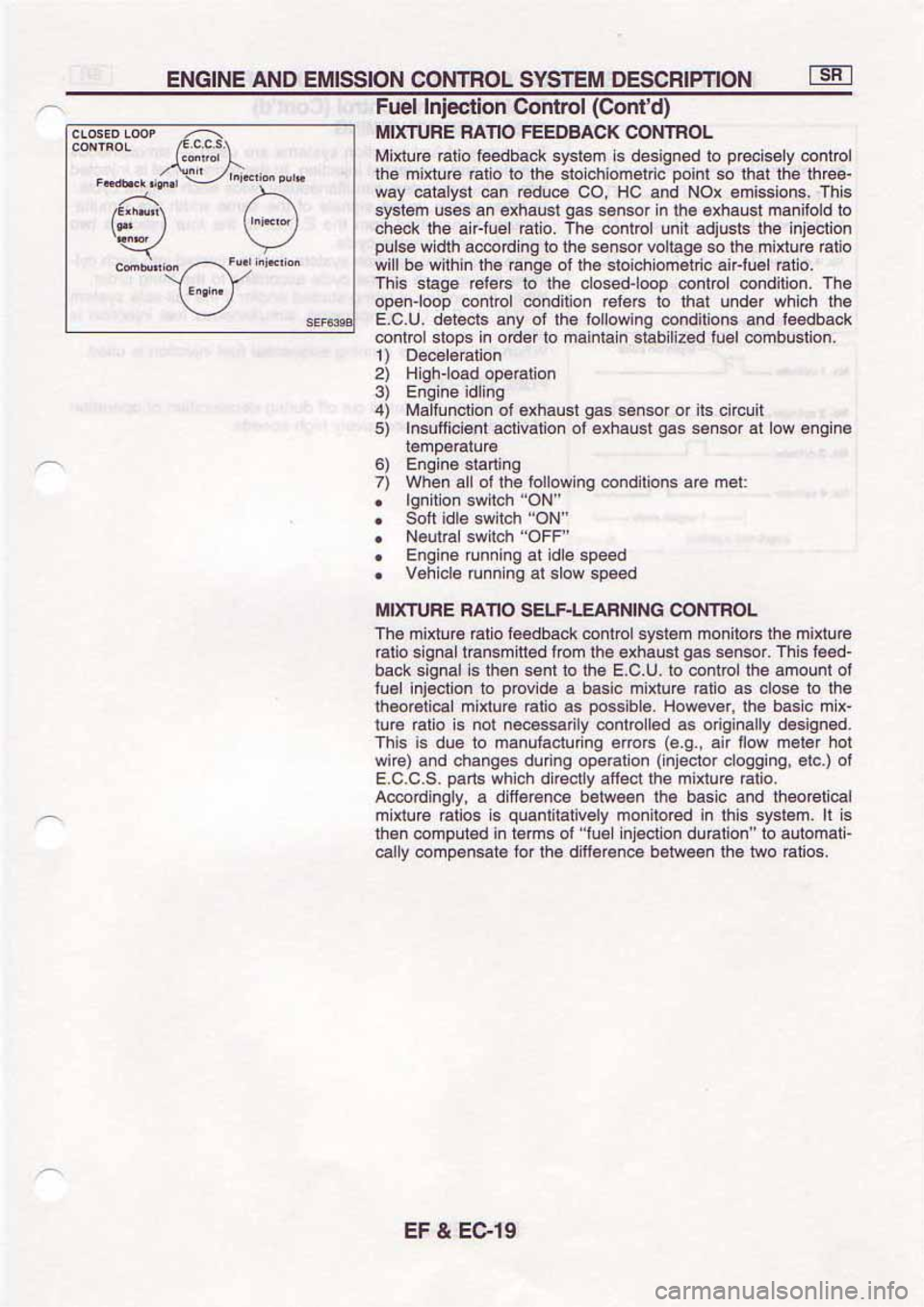 NISSAN SERENA 1992  Service Manual 