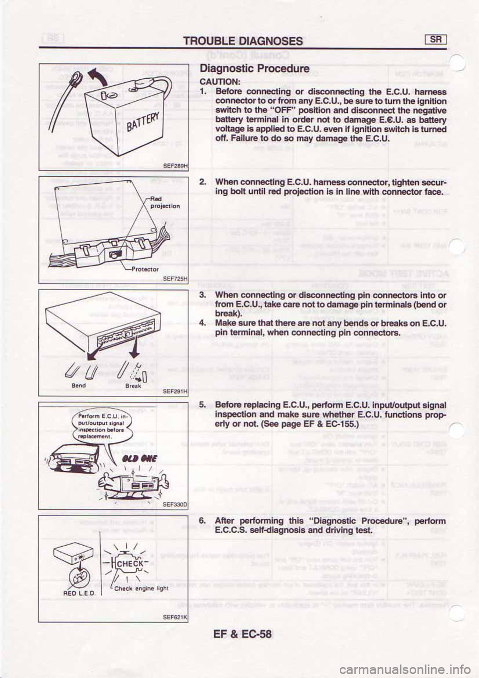 NISSAN SERENA 1992  Service Manual 