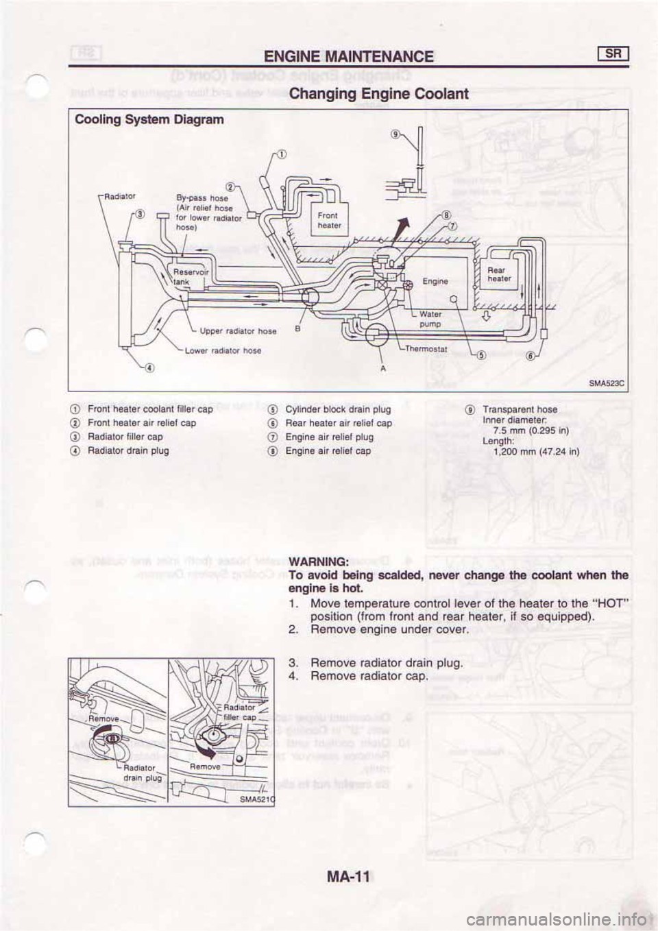 NISSAN SERENA 1992  Service Manual 