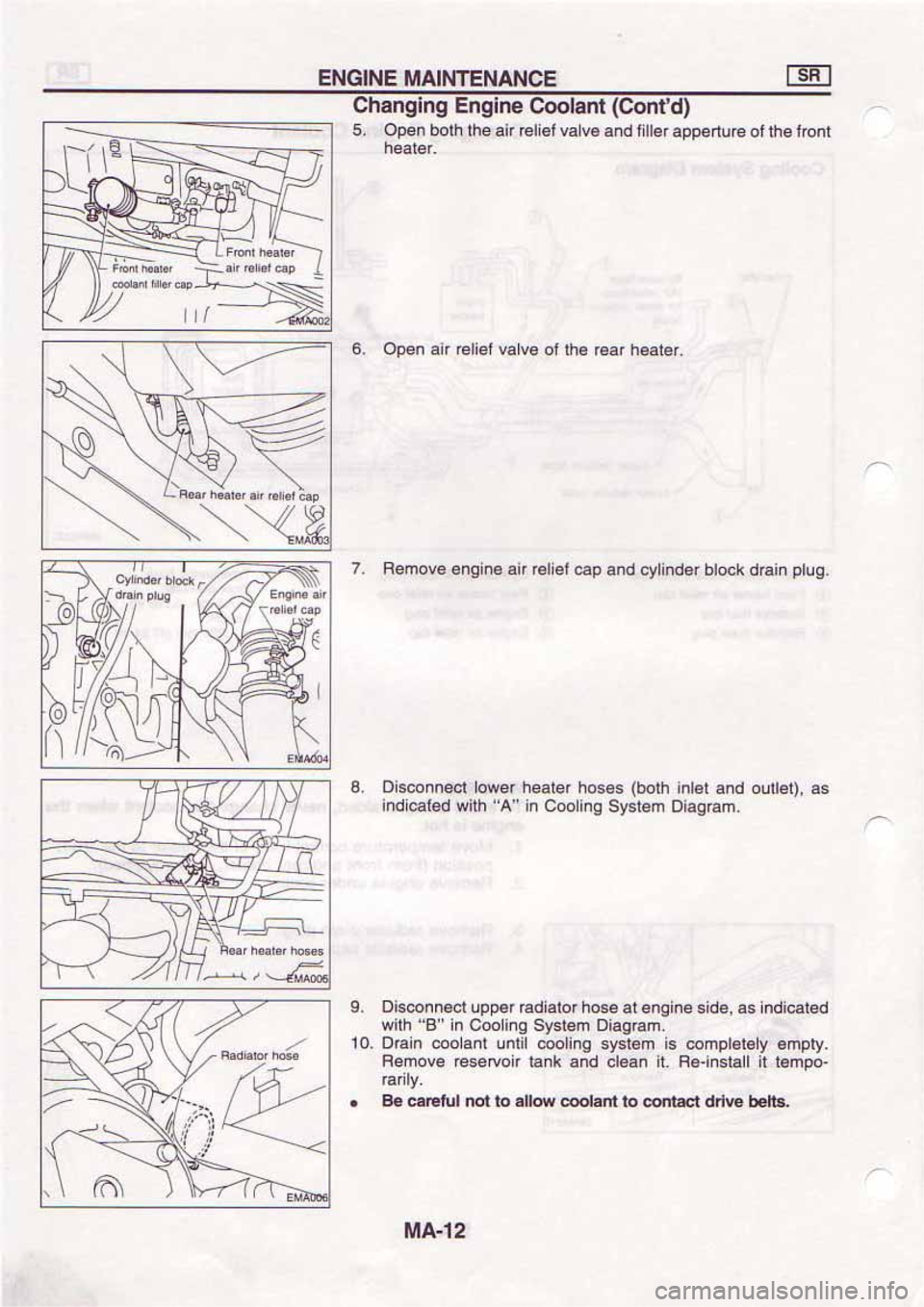 NISSAN SERENA 1992  Service Manual 