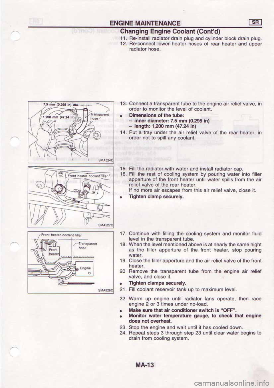NISSAN SERENA 1992  Service Manual 