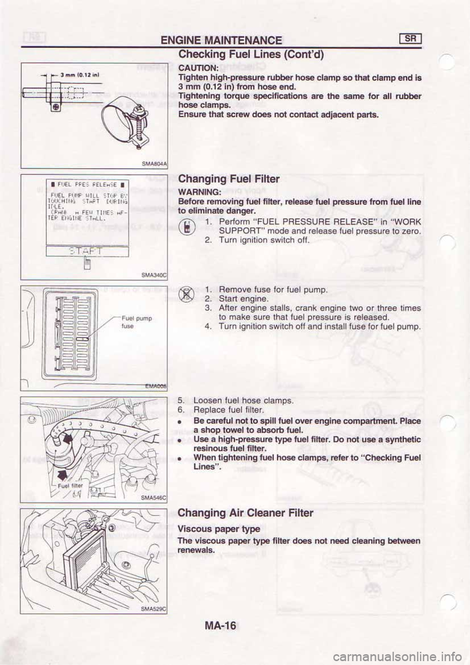 NISSAN SERENA 1992  Service Manual 