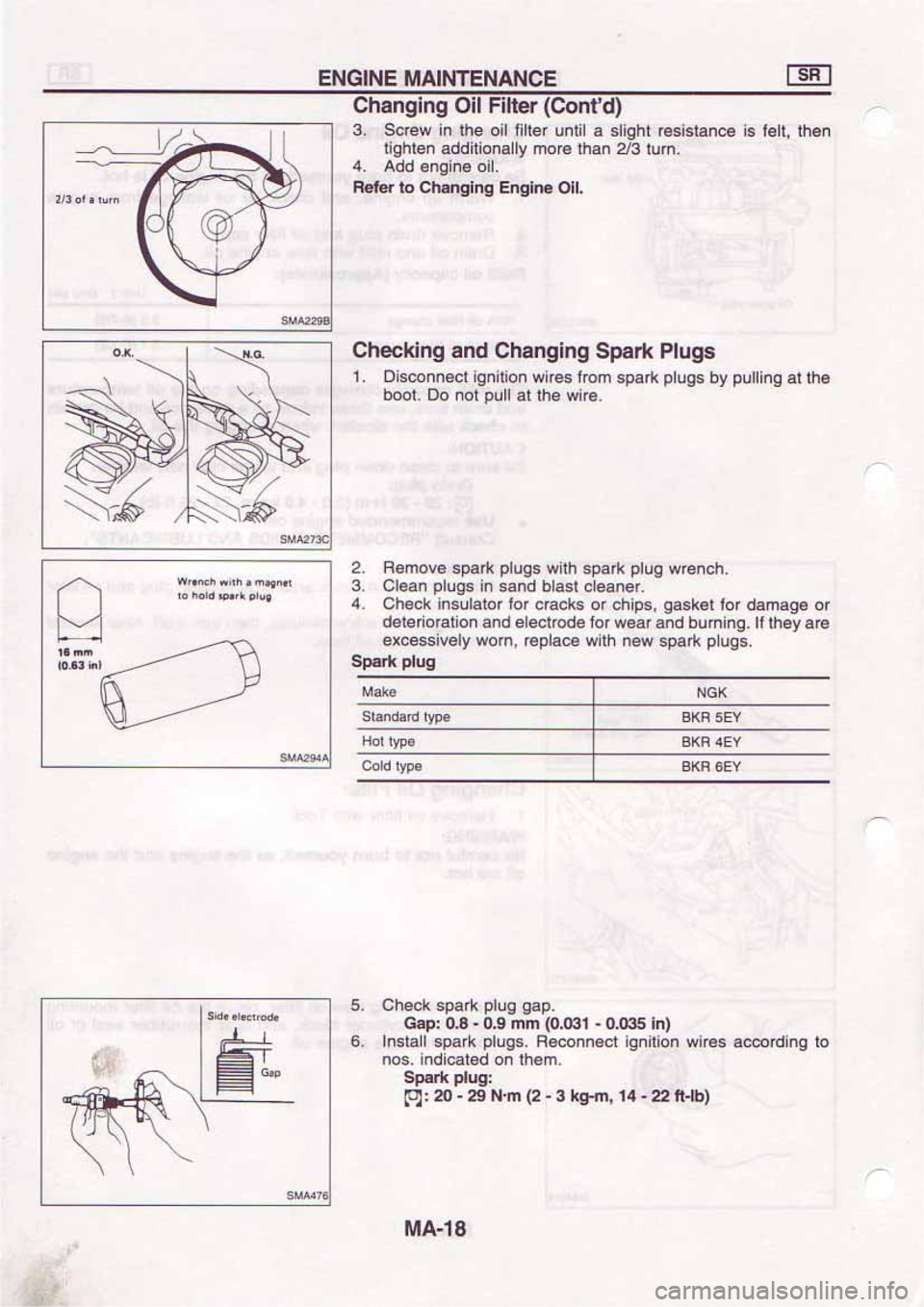 NISSAN SERENA 1992  Service Manual 