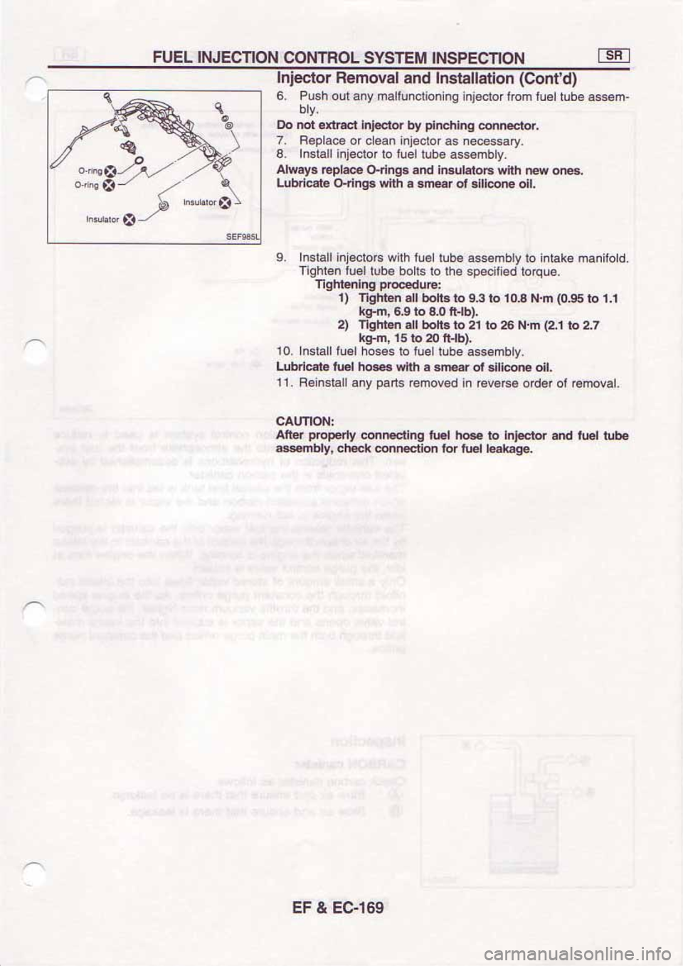 NISSAN SERENA 1992  Service Manual 