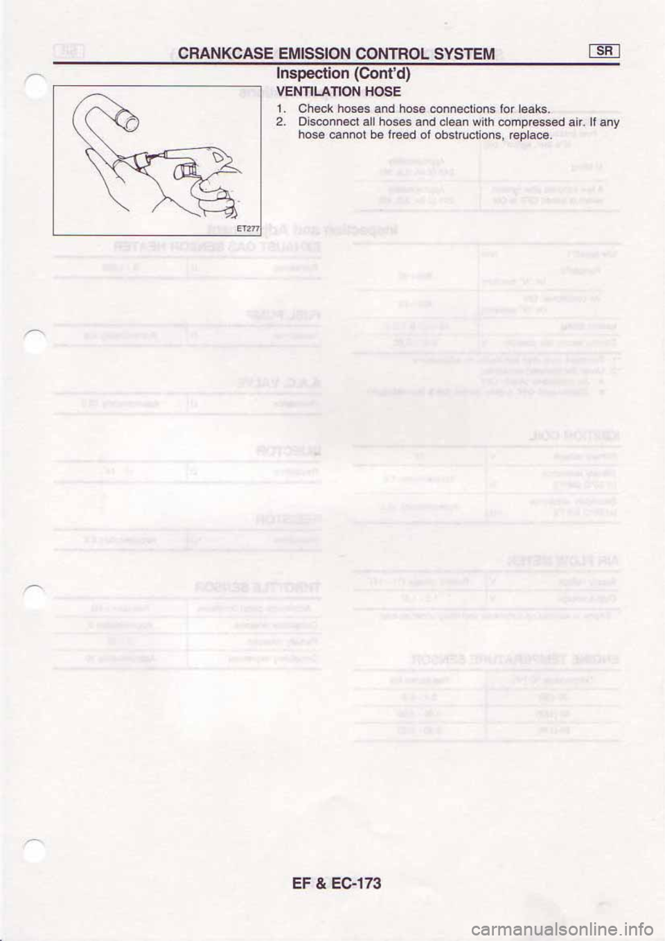 NISSAN SERENA 1992  Service Manual 
