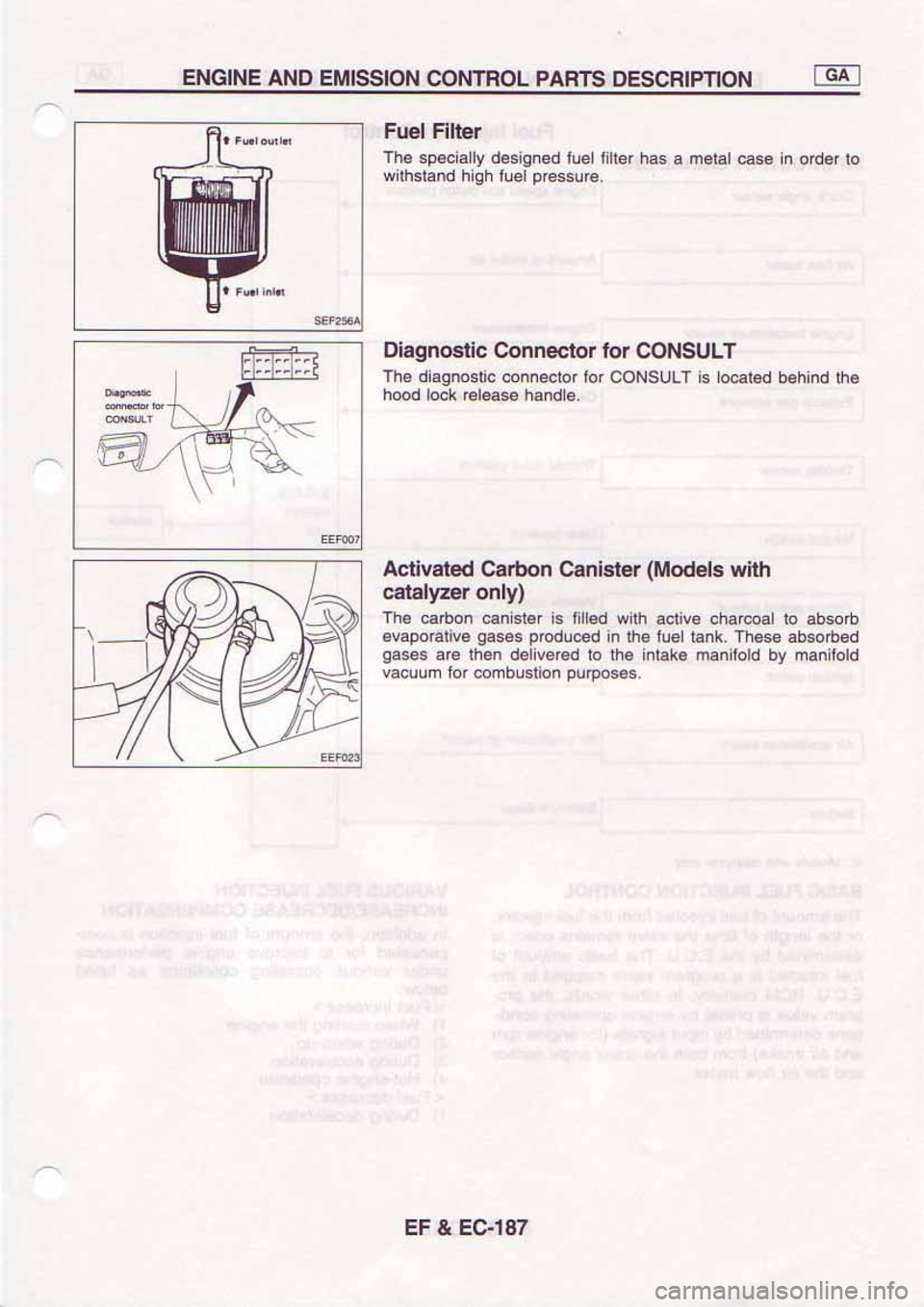 NISSAN SERENA 1992  Service Manual 