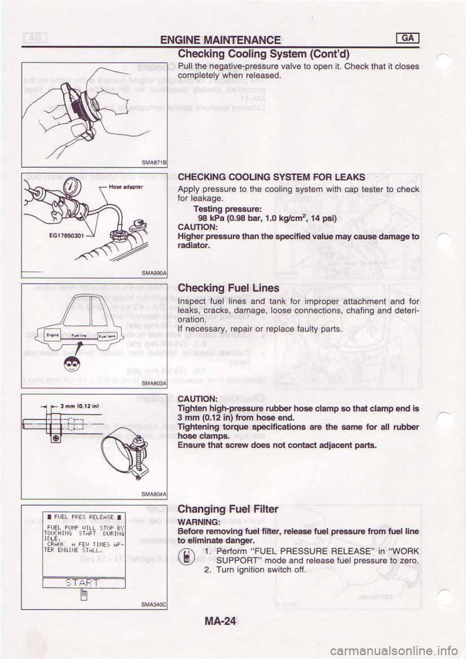NISSAN SERENA 1992  Service Manual 