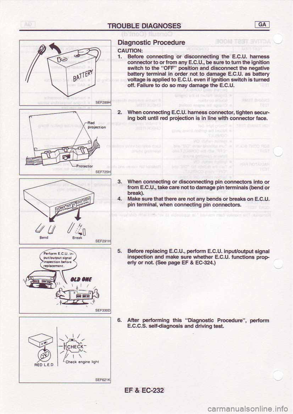 NISSAN SERENA 1992  Service Manual 
