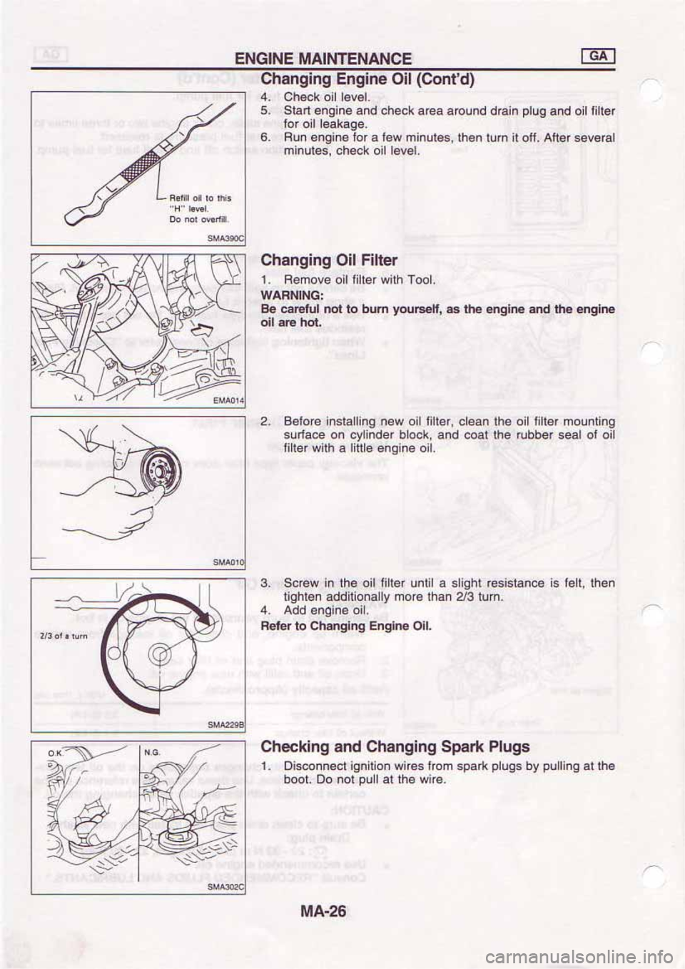 NISSAN SERENA 1992  Service Manual 