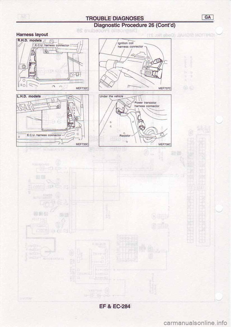 NISSAN SERENA 1992  Service Manual 