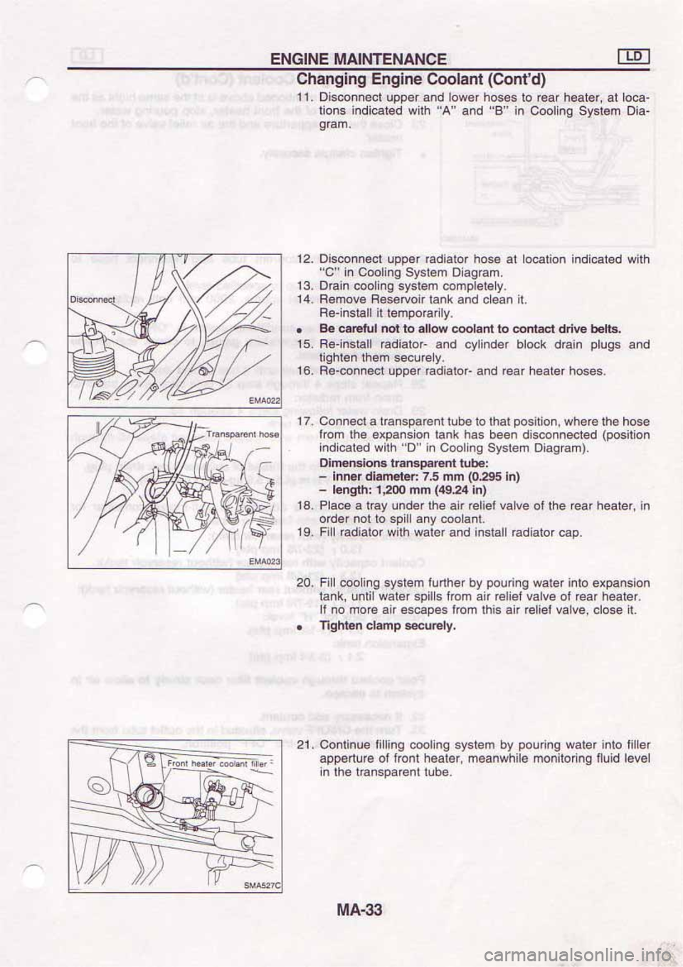NISSAN SERENA 1992  Service Manual 