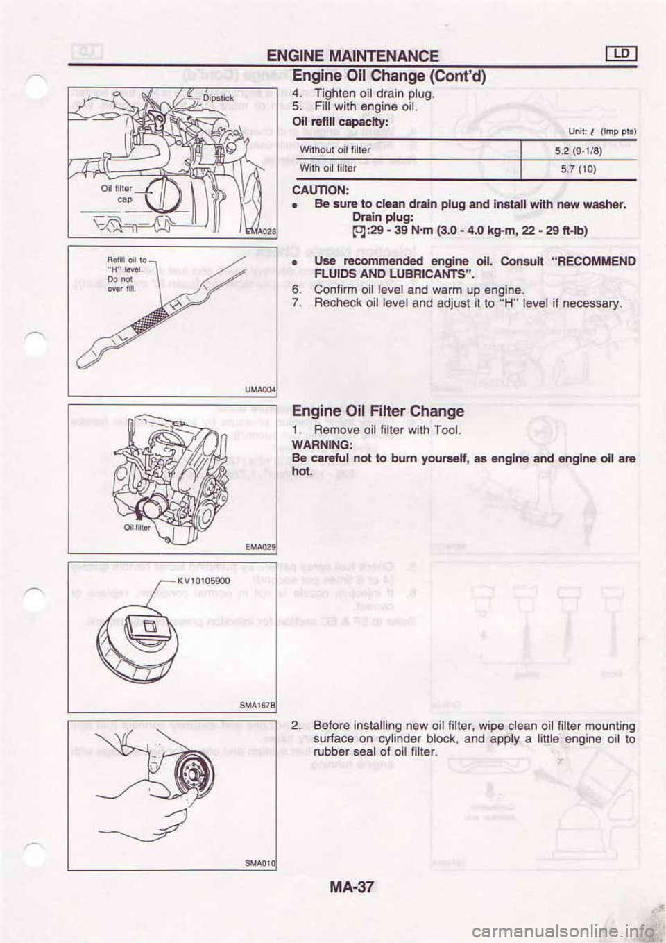 NISSAN SERENA 1992  Service Manual 
