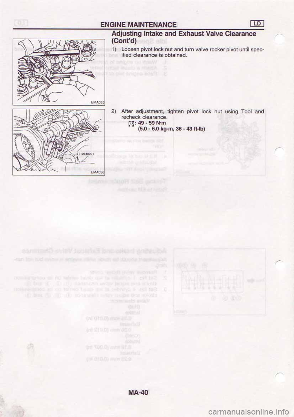 NISSAN SERENA 1992  Service Manual 