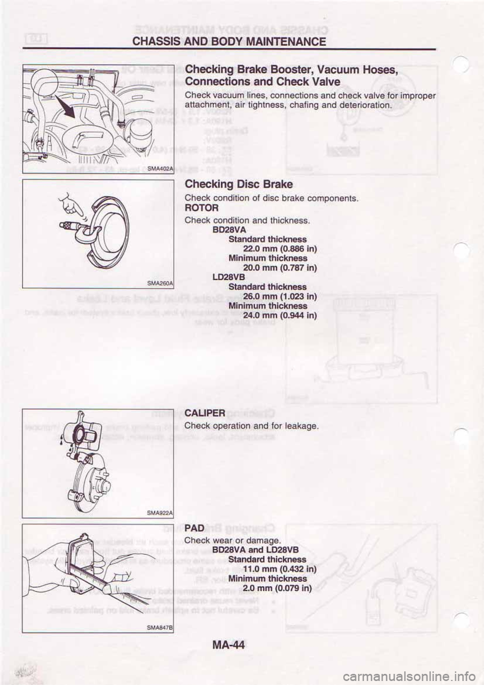 NISSAN SERENA 1992  Service Manual 