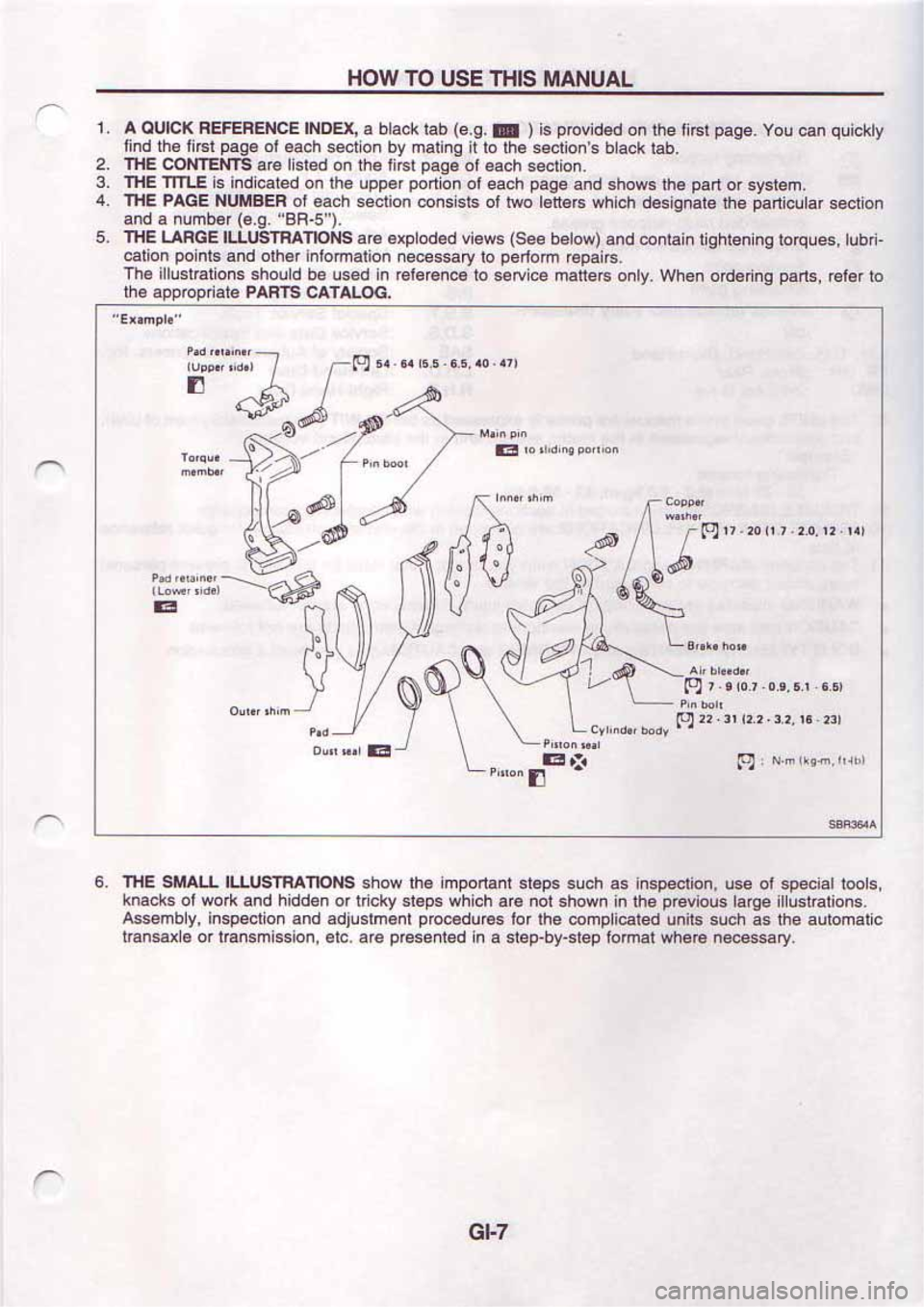 NISSAN SERENA 1992  Service Manual 