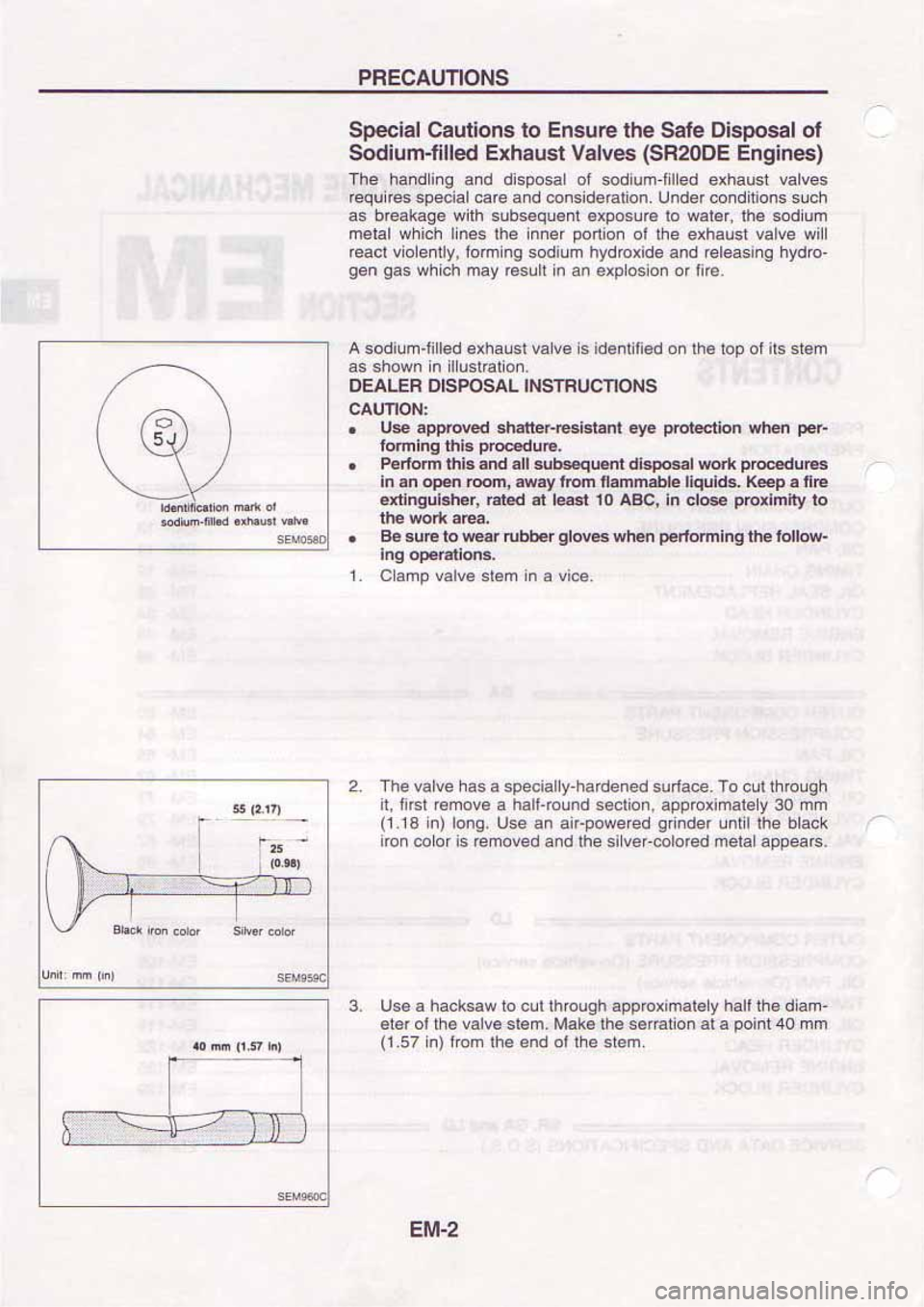 NISSAN SERENA 1992  Service Manual 