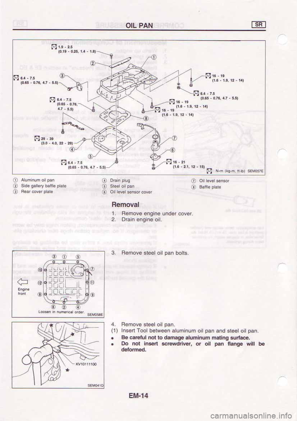 NISSAN SERENA 1992  Service Manual 