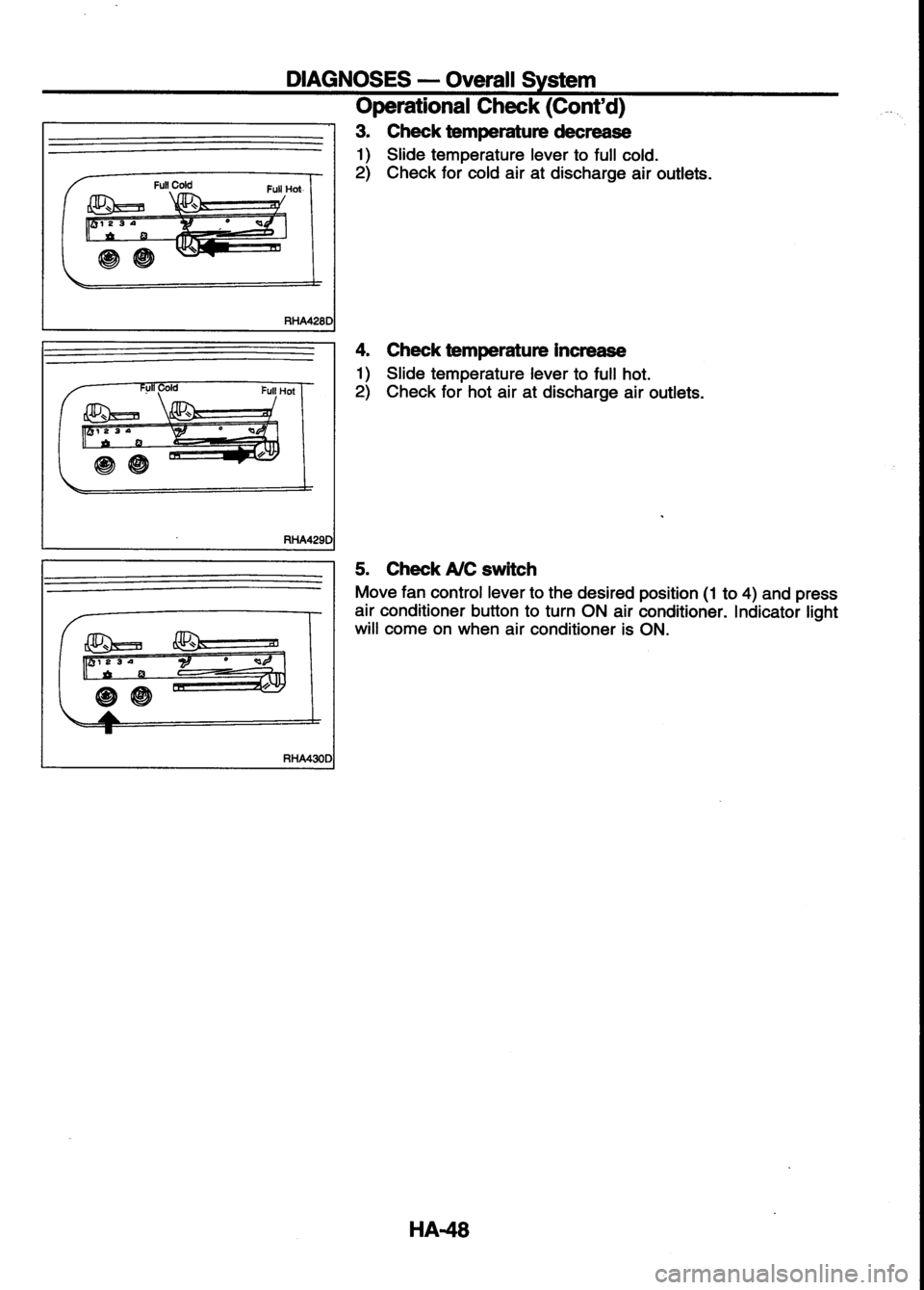 NISSAN SERENA 1993  Service Repair Manual 