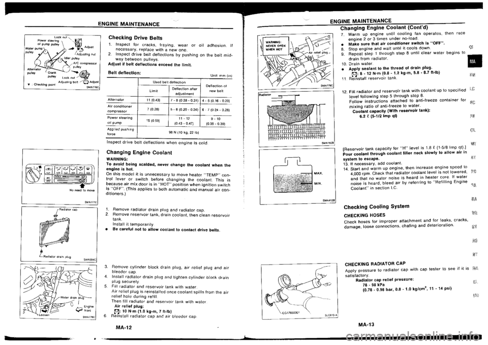 NISSAN SILVIA 1994  Service Repair Manual 
