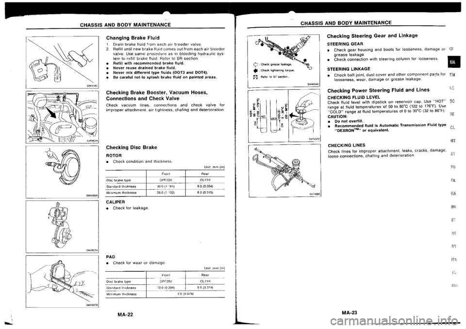 NISSAN SILVIA 1994  Service Repair Manual 