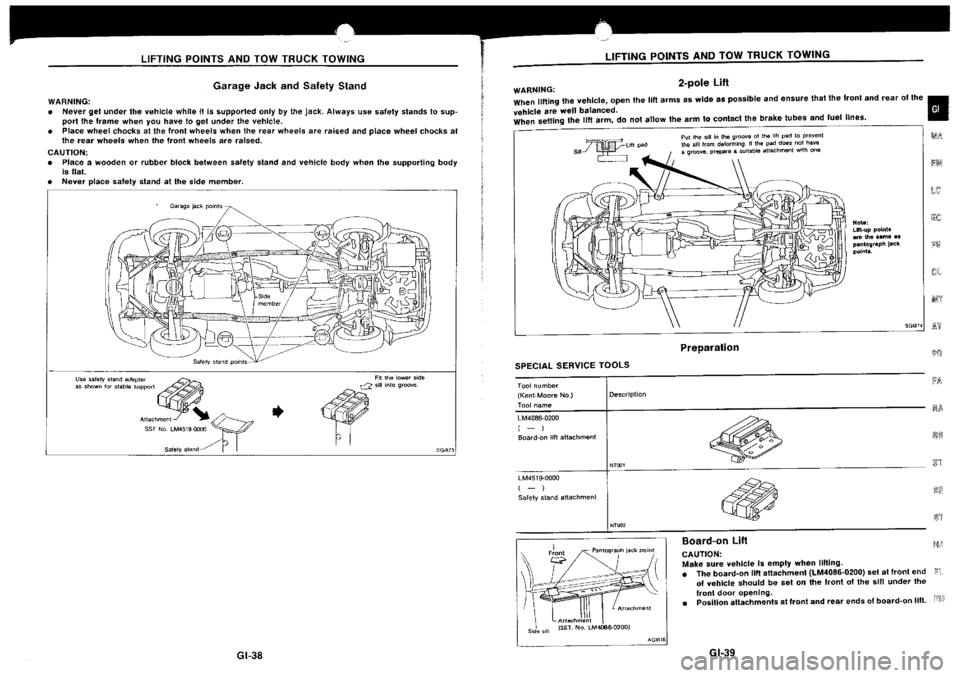 NISSAN SILVIA 1994  Service Repair Manual 