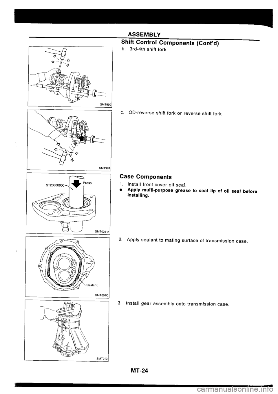 NISSAN SILVIA 1994  Service Repair Manual 