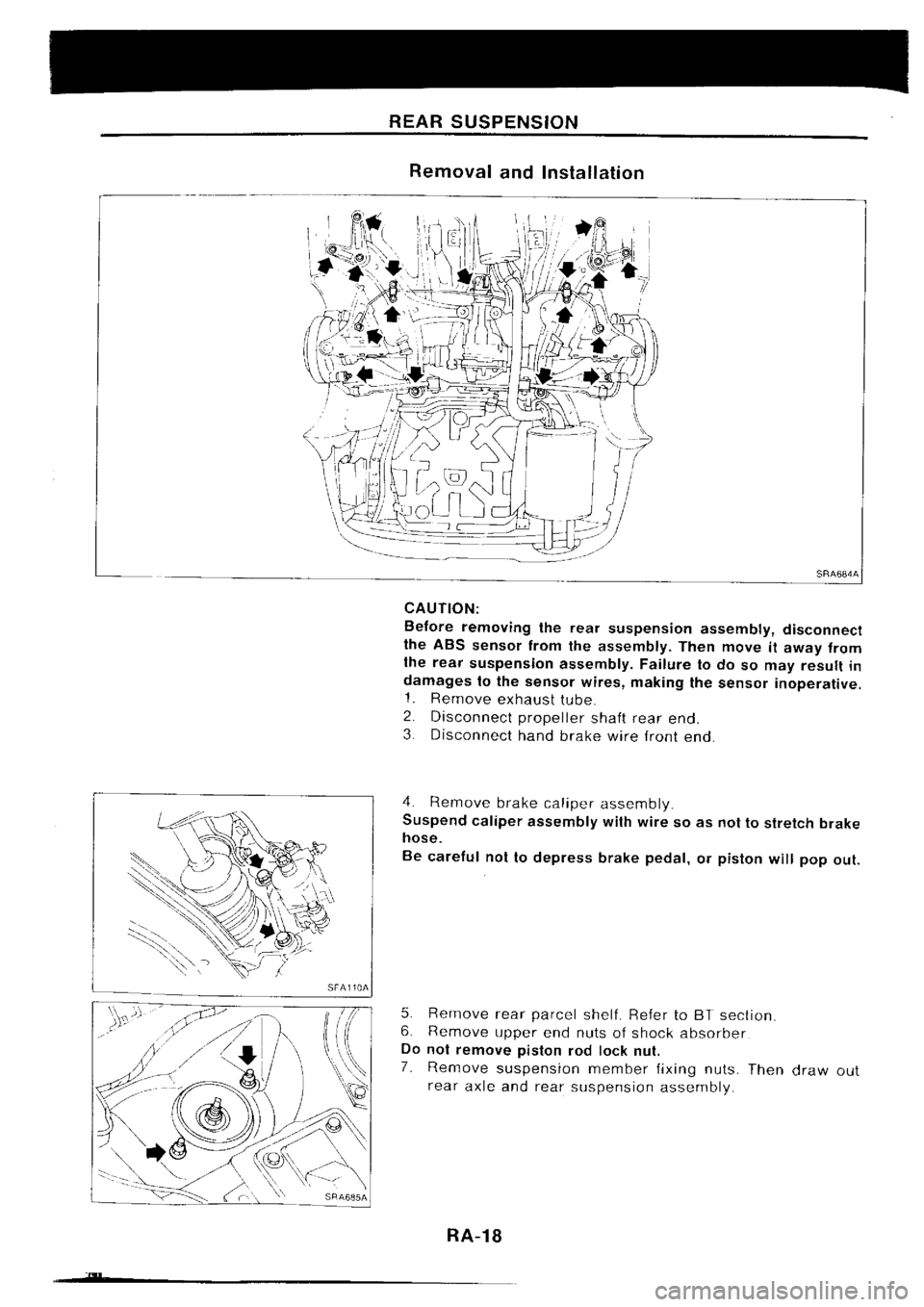 NISSAN SILVIA 1994  Service Repair Manual 