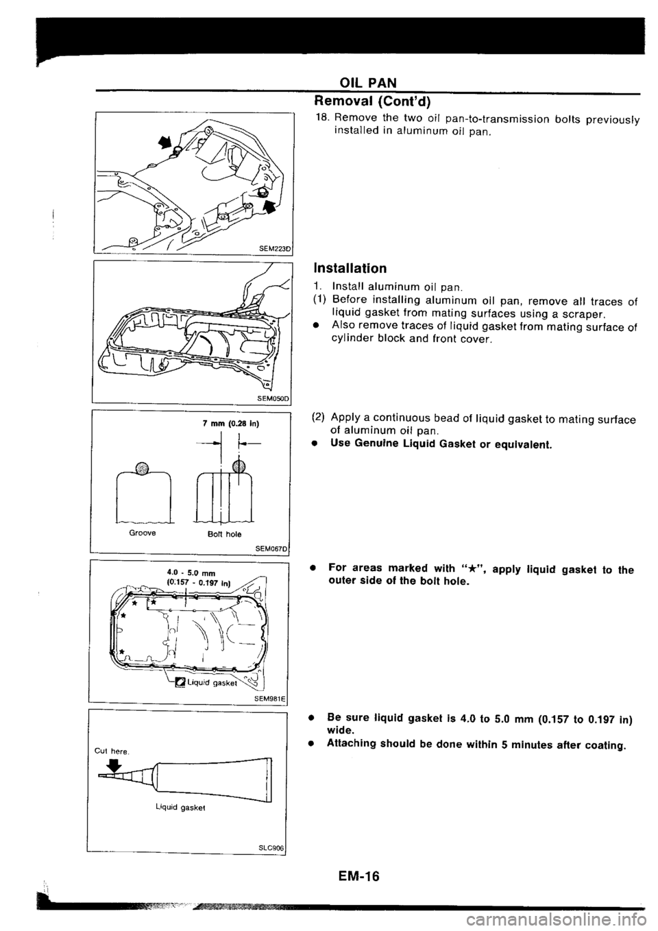 NISSAN SILVIA 1994  Service Repair Manual 