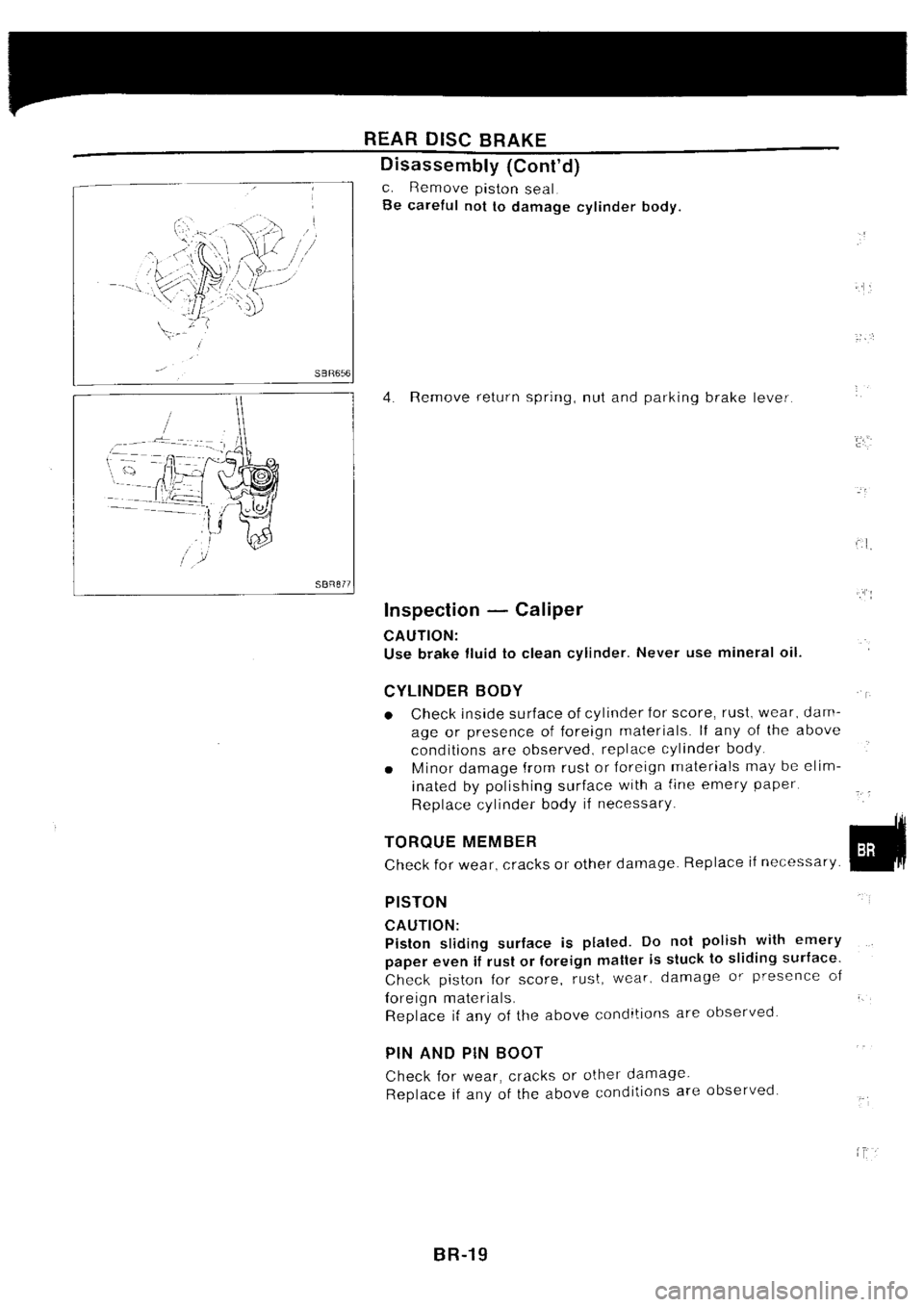 NISSAN SILVIA 1994  Service Repair Manual 