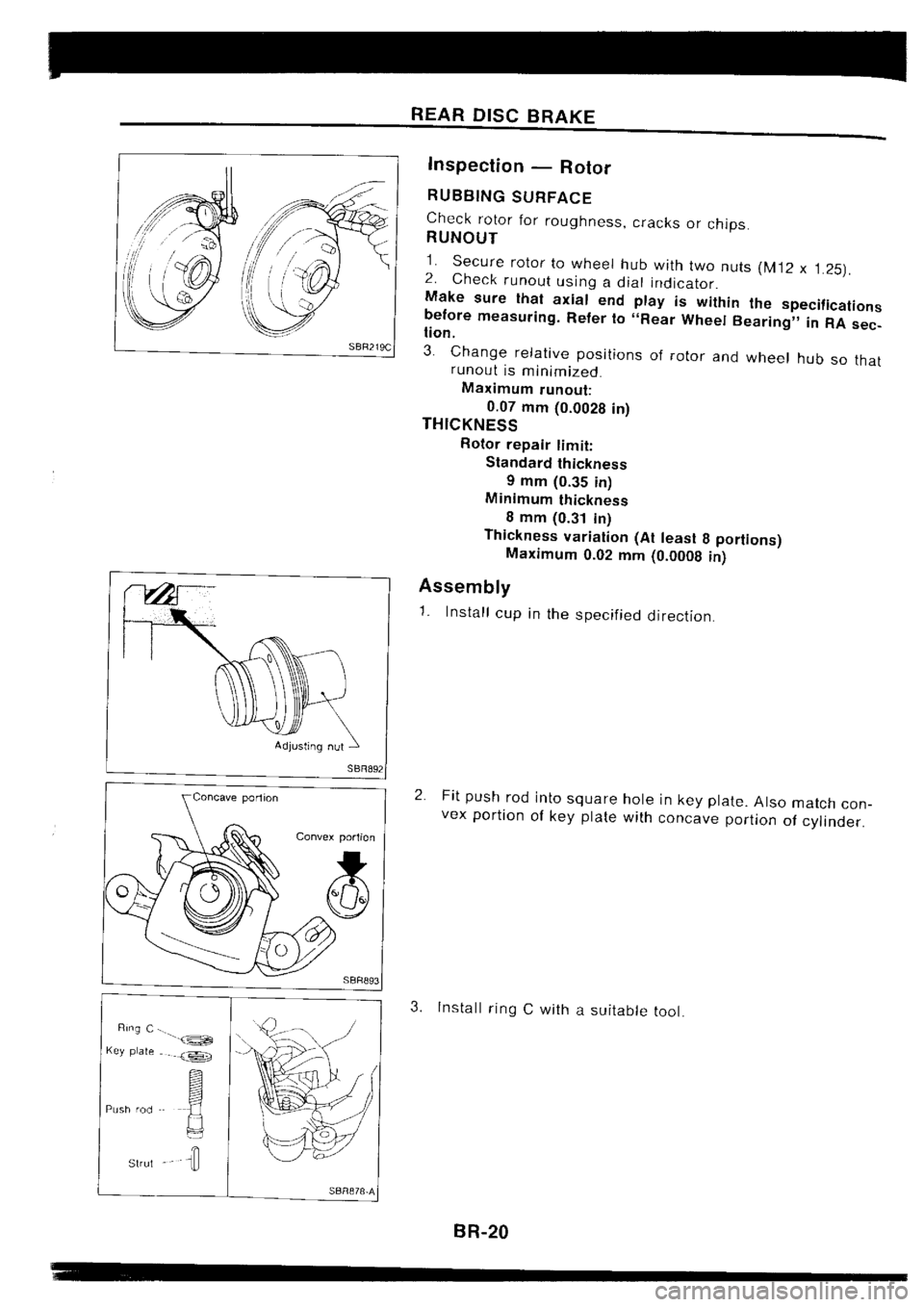 NISSAN SILVIA 1994  Service Repair Manual 