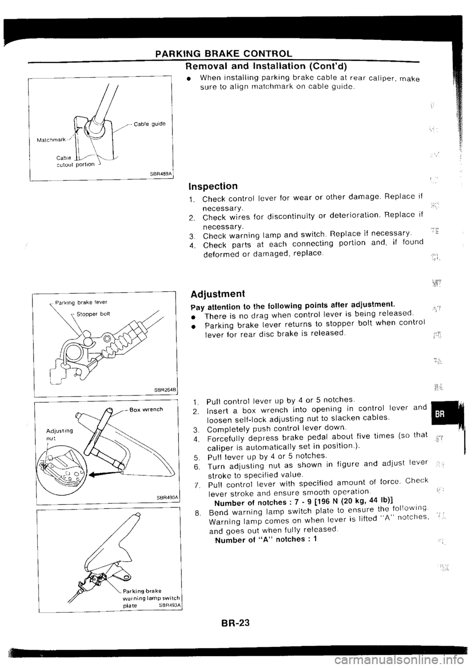 NISSAN SILVIA 1994  Service Repair Manual 
